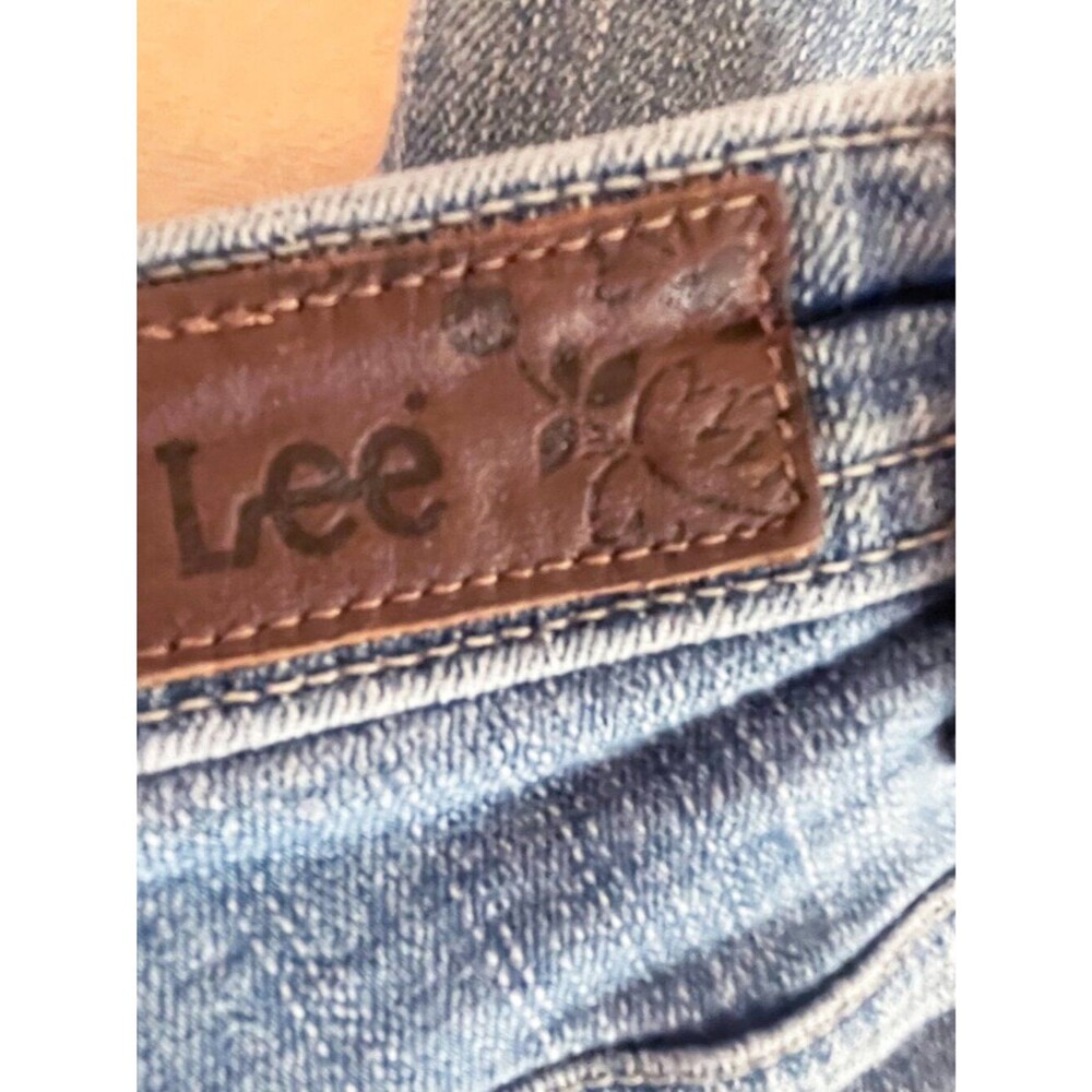 Lee Capri Jeans Women’s Lower on the Waist Cropped Denim Pants Size 12P - Picture 8 of 8